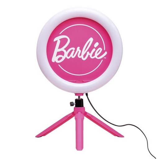 [5056577733129] Aro de luz con tripode Barbie