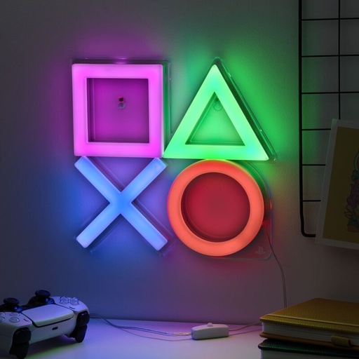 [5056577733334] Lampara pared LED PlayStation