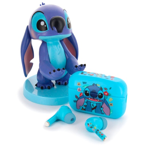 [5060525897269] Mini Cable Guy + auriculares inalambricos Stitch Disney