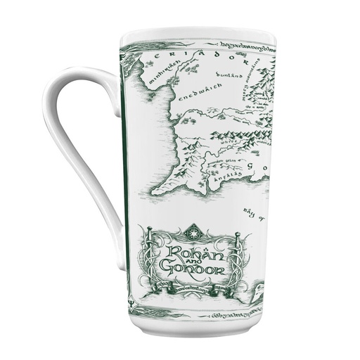 [5063457043940] Taza Mapa El Señor de los Anillos 470ml