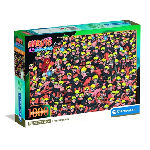 [8005125370450] Puzzle Impossible Naruto Shippuden 1000pzs