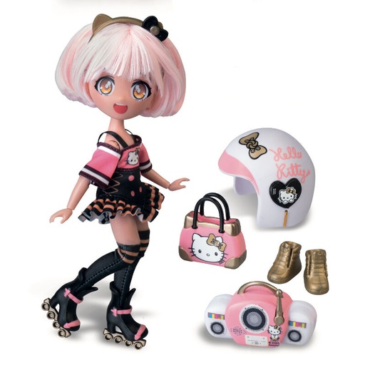 [8056379194071] Muñeca Manga Golden Diva Roller Hello Kitty