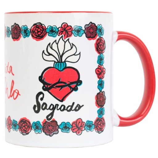[8435497222239] Taza Pasion Frida Kahlo 350ml