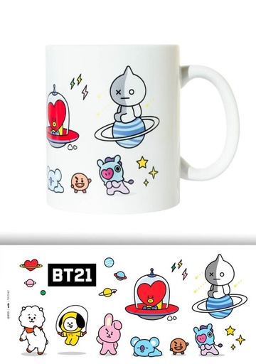 [8435497250690] Taza Personajes BT21 330ml