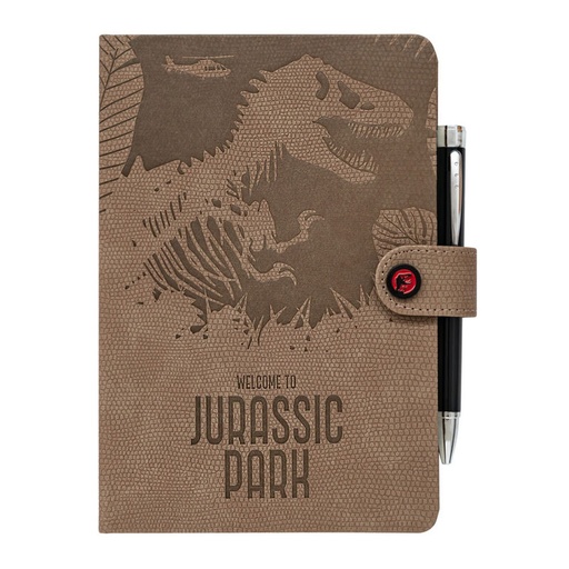 [8435497261009] Cuaderno A5 premium + boligrafo proyector Jurassic Park