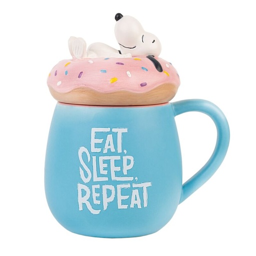 [8435497269173] Taza 3D Eat Sleep Repeat Snoopy 500ml