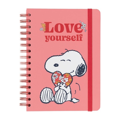 [8435497273170] Cuaderno A5 Love Yourself Snoopy