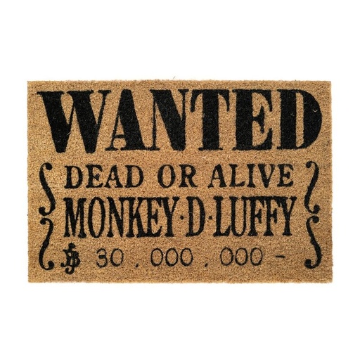 [8435497294618] Felpudo Wanted Monkey D Luffy One Piece