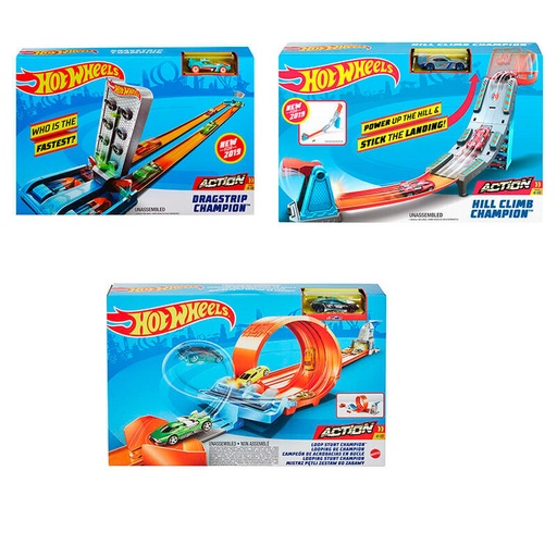 [887961713787] Pista Campeonato de Velocidad Hot Wheels surtido