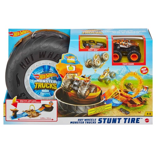 [887961928433] Rueda Acrobacias Monster Trucks Hot Wheels
