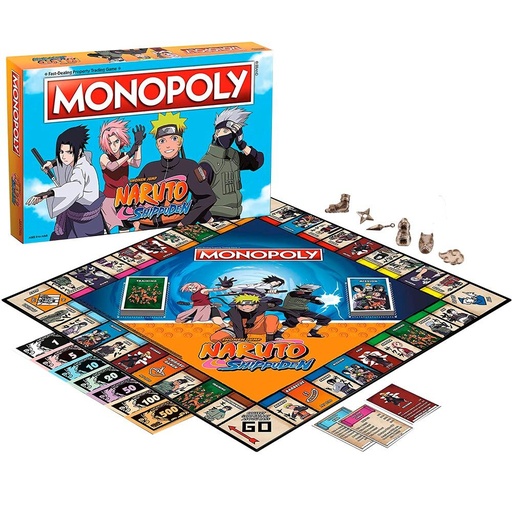 [5036905046633] Juego monopoly Naruto Shippuden