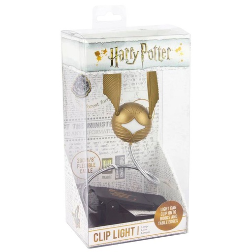 [5055964727499] Lampara flexo Snitch Dorada Harry Potter