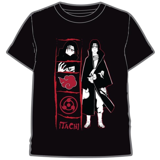[8435073771021] Camiseta Itachi Naruto Shippuden infantil