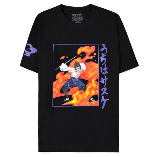 [8718526141108] Camiseta Sasuke Naruto Shippuden