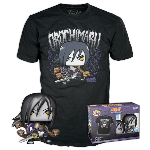 [889698745338] Set figura POP & Tee Naruto Shippuden Orochimaru