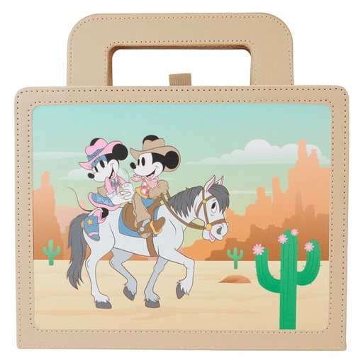 [671803487390] Cuaderno Western Mickey & Minnie Disney Loungefly