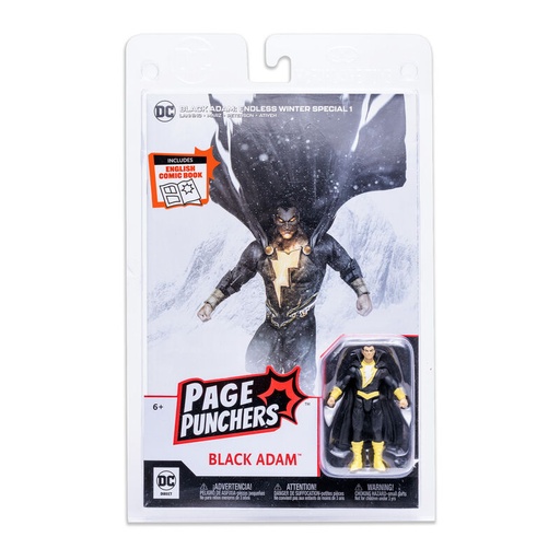 [787926158441] Figura Black Adam + Comic Endgless DC Comics 7cm