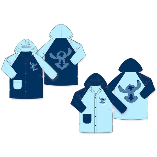 [8720193933320] Chubasquero Stitch Disney surtido