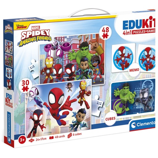[8005125182954] Edukit 4 en 1 Spidey Amazing Friends Marvel
